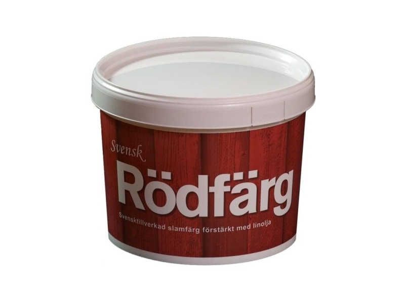 Ostgota Paint Swedish Red Rodfarg 10L