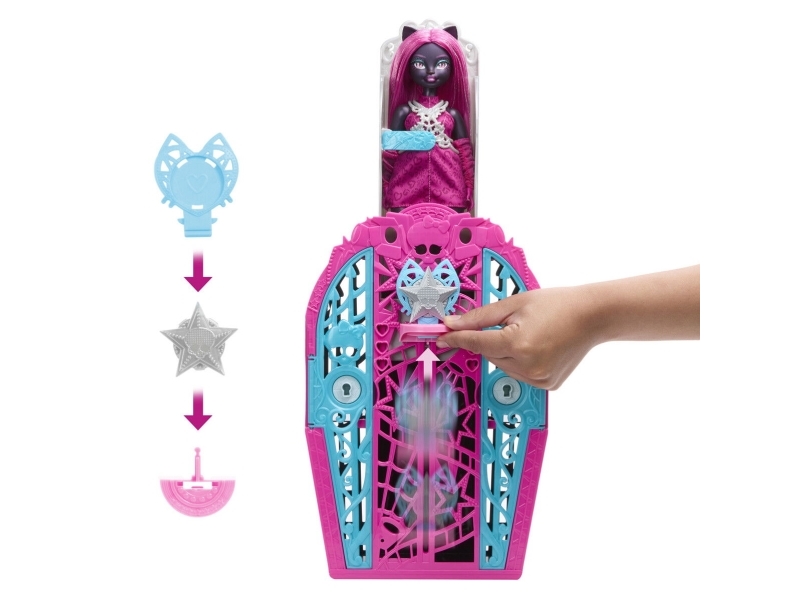 Monster High Skulltimate Secrets Hauntlywood Mysteries Doll Catty Noir