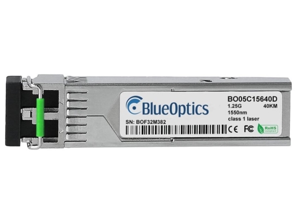 Blueoptics Sfp-Ge-Lh40-Sm1550-Bo, Lichtwellenleiter, 1250 Mbit/S, Sfp, 1550 Nm, 1550 Nm