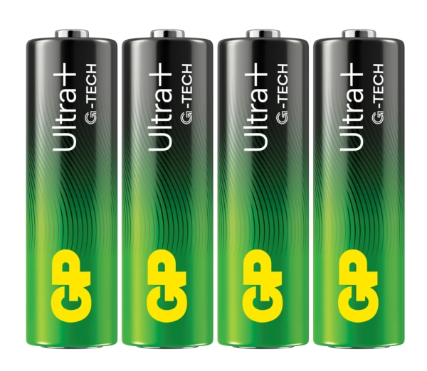 GP Ultra Plus Alkaline AA-batteri 15AUP/LR6 4-pack | EL Artiklar - Batteri - AA-batterier | GameStuff