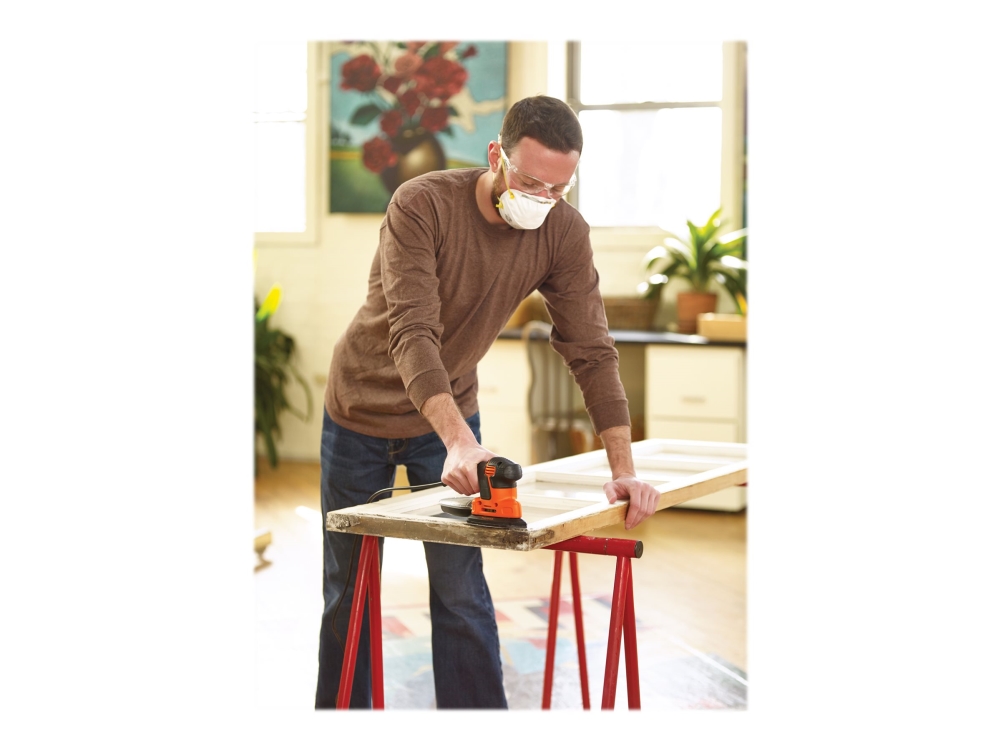 BLACK+DECKER Mouse KA2500K-QS - Detail sander - 120 W - 1-hastigheds