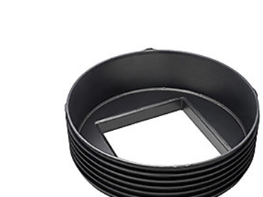 Adapter til brønd SX - Rausikko SX. Fra brøndoverdel til 600mm opf.rør