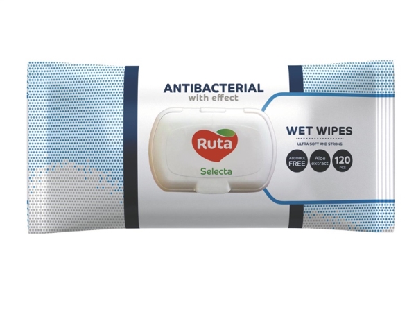 Wet Wipes Ruta Selecta, 1 Sl, 120 Pcs