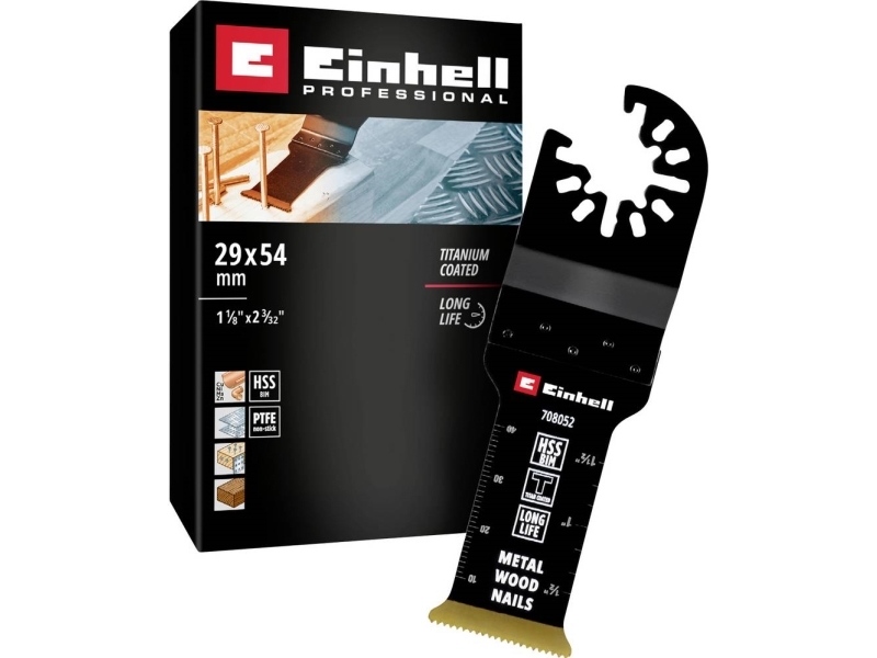 Einhell 708052 Dyksavklinge Bim-Ti, 29 Mm Bimetal Dyksavklinge 29 Mm 1 Stk