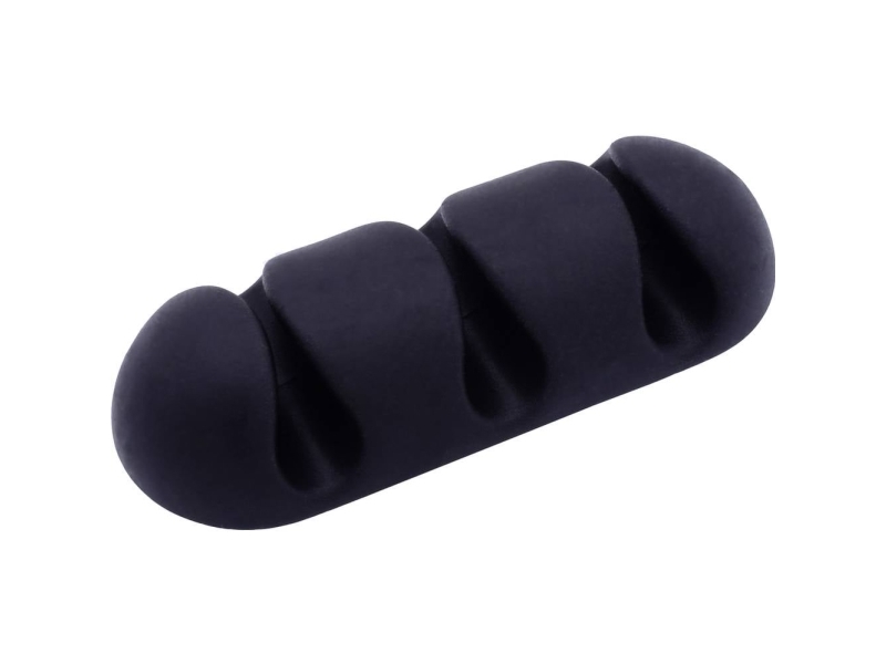 Tru Components Kabelholder Selvklæbende Tc-6646568 Bundt-Ø-Område 6 Mm (Max) Transparent 1 Stk
