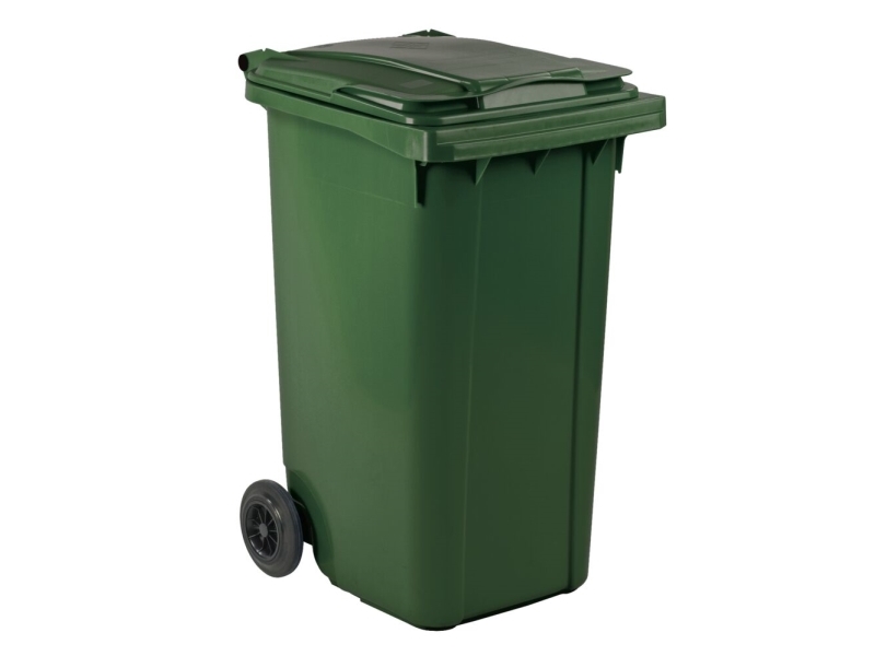 Jäteastia, ESE, vihreä, HDPE/muovi, 240 l, UV-kestävä