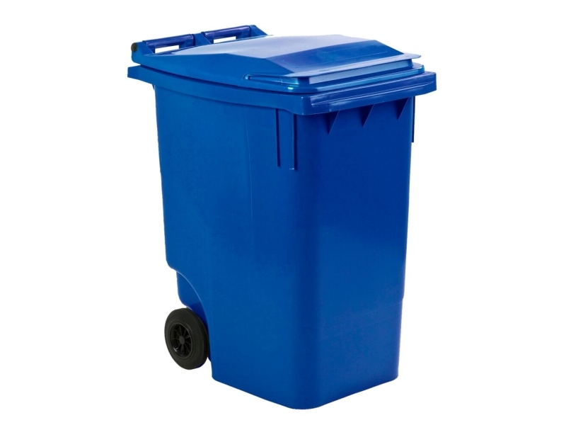 Affaldscontainer, Ese, Blå, Hdpe/Plast, 360 L, Uv-Resistent