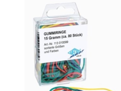 Wedo 113 010099, Flerfarvet, 80 Stk, 15 G
