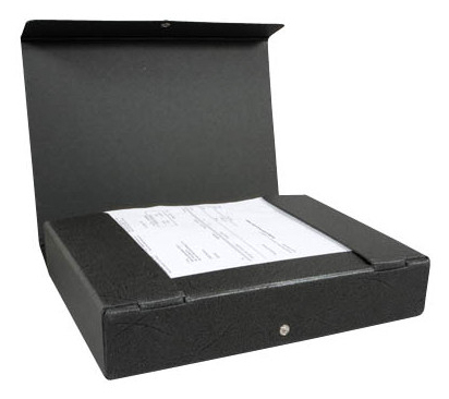 Elba 400000985, 580 ark, Svart, Kartong, A4, 240 mm, 65 mm | Arkivering - Arkiv box/mappar - Förvaringslåda för hängmappar | GameStuff