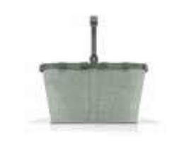Reisenthel carrybag, Indkøbskurv, Grøn, Aluminium, Polyester, 22 L, 480 mm, 280 mm