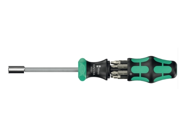 Kraftform Kompakt 27 RA 2 (schwarz/grün, 6-teilig, 1/4", mit Ratschenfunktion)