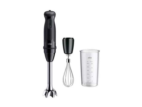 Braun Multiquick 5 Mq 50051 M, Nedsænkning Blender, 0,6 L, 1,2 M, 1000 W, Sort