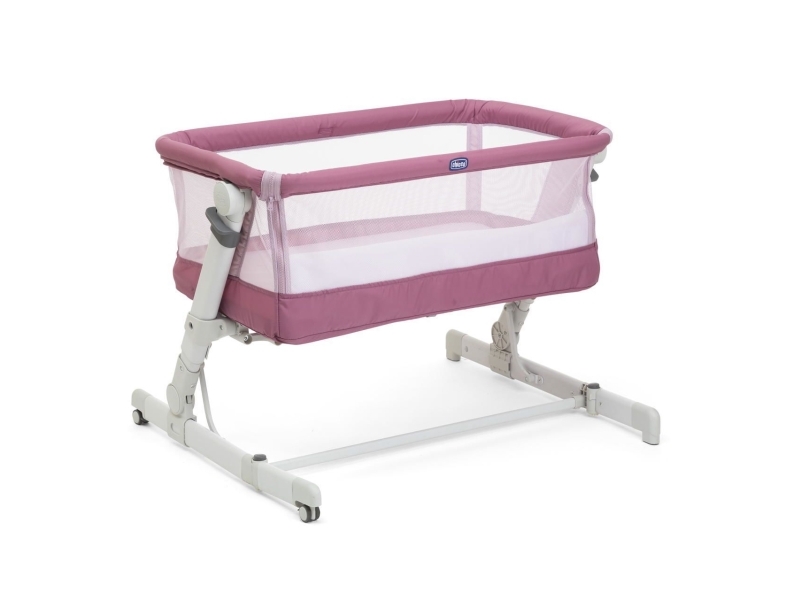 Chicco Next2Me Pop-Up, Vugge, 9 kg, Pige, Lyserød, Hvid, Sammenfoldelig