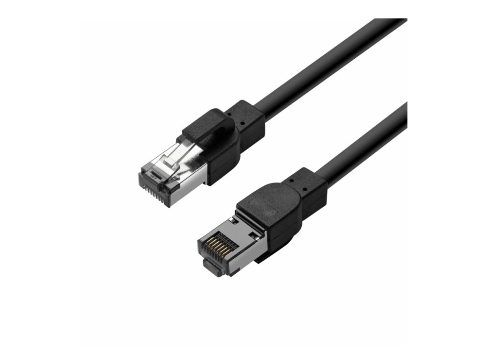 Lanview - Patchkabel - Rj-45 (Stecker) Auf Rj-45 (Stecker) - 60 M - 6 Mm - S/Ftp - Cat 6A - Geformt, Quetschsicher, Outdoor, Hochflexibel, Rund - Sch