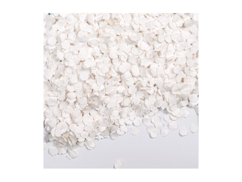 Hvid Konfetti 100 G
