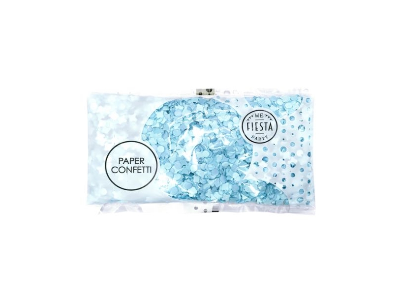Hellblaues Konfetti 100 G