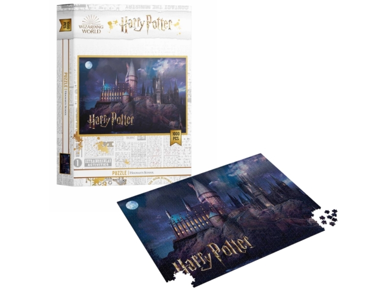 Thumbs Up! Harry Potter - 1000-piece jigsaw puzzle - Hogwarts School Floor