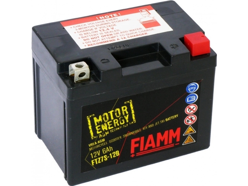 Fiamm Moto Batteri Ftx12-12B 10Ah 180A