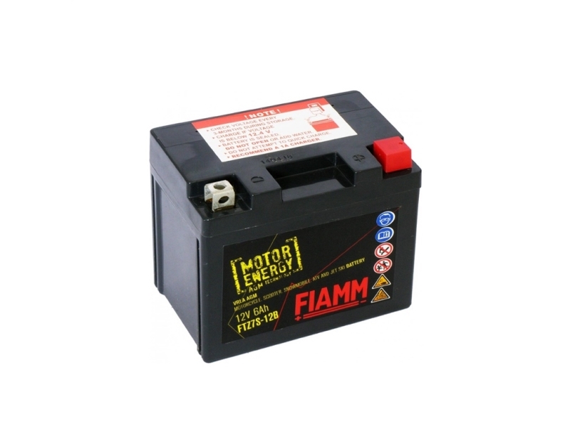 Fiamm Moto Batteri Ftz8v-12B 7Ah 110A