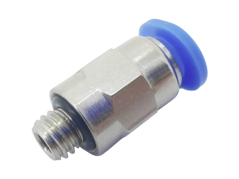 Tru Components Gerader Verbinder Pc4-M3c Rohr-Ø: 4 Mm Gewindegröße: M3 X 0,50 1 St