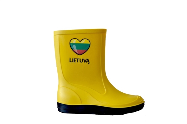 Paliutis Lasten saappaat 120Pl symboli keltainen koko 30