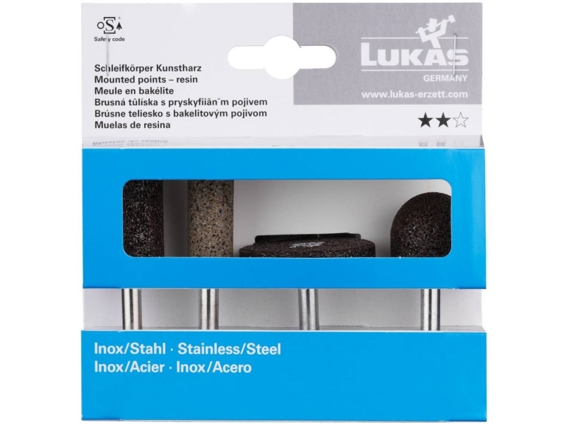 Lukas-Erzett A20480004627wf1 Slibestifter 1 Set