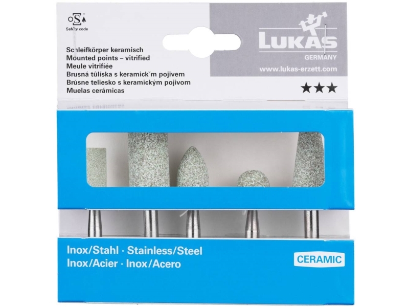 LUKAS Erzett LUKAS Rinkinys 5 st CERAMIC NUTRITION/STAL | Verktyg & Verkstad - Infästning - Övriga Infästning | GameStuff