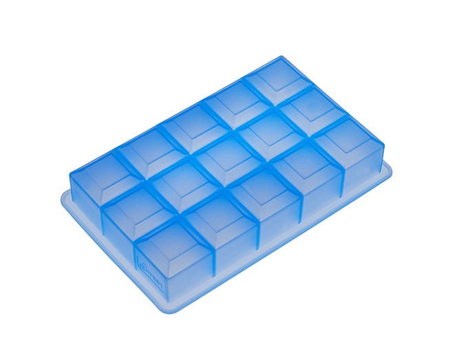 Lurch 00010450, 15 styck, Rektangulär, Islåda, Blå, Silikon, -40 - 240 ° C | Bordssättning - Bar & vin - Barutrustning | GameStuff