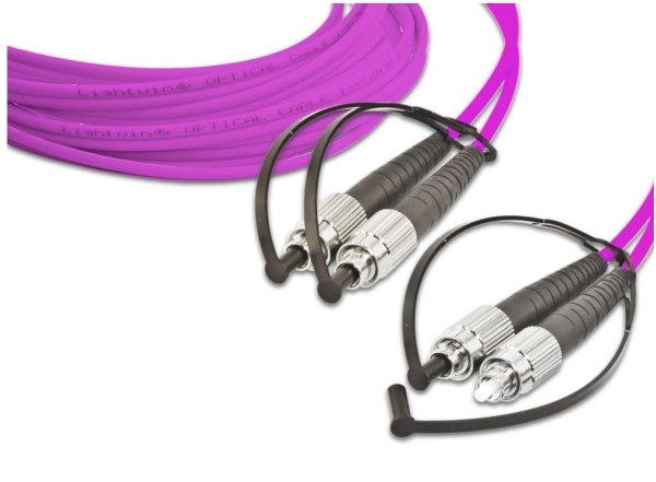 Lightwin Ldp-50 Fc-Fc 3.0 Om4, 3 M, Om4, Fc, Fc