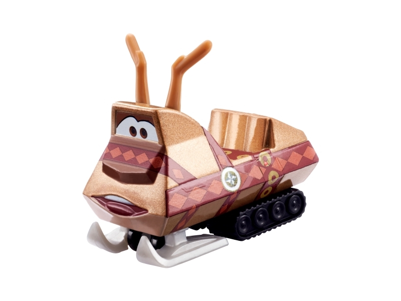 Disney Pixar Cars Wintertime Cruisers Snowmobile, Vehicle, 3 Yr(S), Metal, Plastic, Multicolour