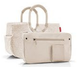 Reisenthel Loopshopper L, Indkøbskurv, Hvid, Polyester, Monokromatisk, 15 L, 460 mm