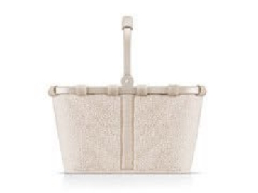 Reisenthel carrybag, Handlekurv, Beige, Aluminium, Polyester, 22 l, 480 mm, 280 mm