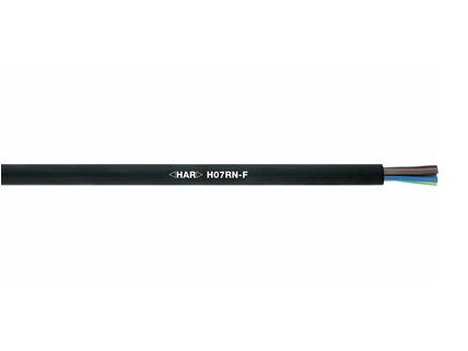 Lapp H07rn-F, Kabel Für Mittlere Spannung, Schwarz, Gummi, Kupfer, 1.5 Mm², 43,2 Kg/Km