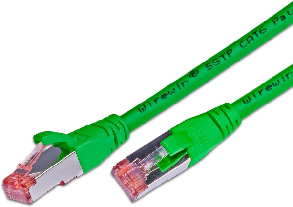 Wirewin S/Ftp Cat6 0.75M, 0,75 M, Cat6, S/Ftp (S-Stp), Rj-45, Rj-45, Grøn