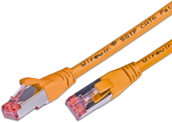 Wirewin S/Ftp Cat6 10M, 10 M, Cat6, S/Ftp (S-Stp), Rj-45, Rj-45, Orange