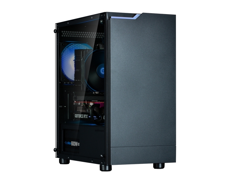 Zalman T4 Plus Gehäuse, Mini Tower, Matx, 2Xusb 3.0, 1Xusb 2.0, 1X120mm Argb Lüfter, Sollte