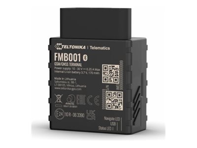 FMB001 Kehittynyt Plug & Track -reaaliaikaseurantalaite GNSS:llä, GSM:llä ja Bluetoothin avulla