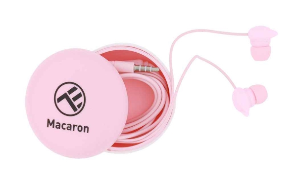 Rožinė Tellur In-Ear Ausinės Macaron Rožinė