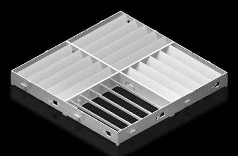 Rittal Sk 3213.360 Luftkanaladapter (B X H X D) 330 X 330 X 30 Mm 1 Stk