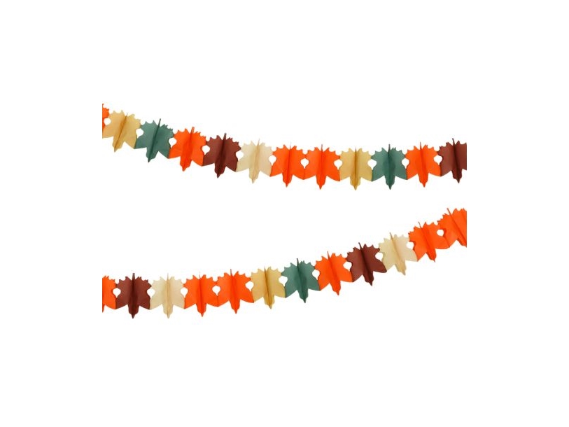 Herbstlaub-Girlande, 3 M