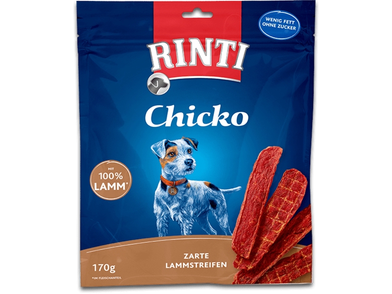 Rinti Chicko Lamm Vorratspack, Snacks, Hund, Adult, Lamm, 170 G