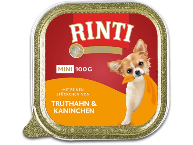 Rinti Rinti Gold Mini Pute Und Kaninchen - 100G