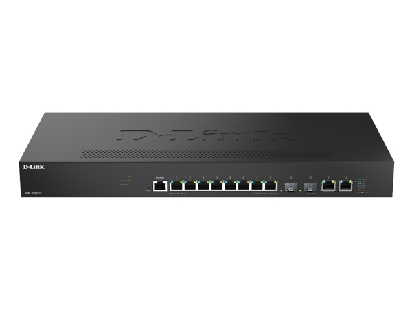D-Link Dms-1250-12/E, Administreret, L2, 10G Ethernet (100/1000/10000), Stativ-Montering