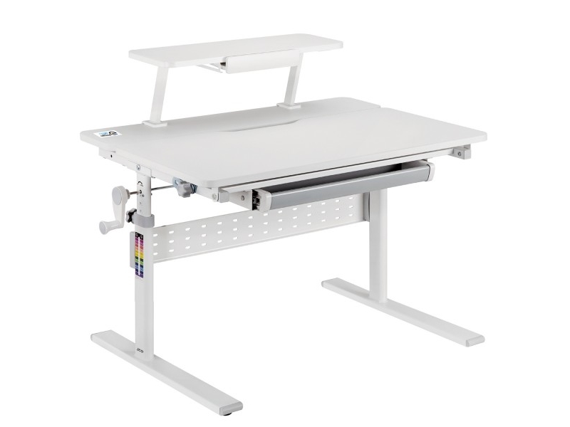 Ergo Office Ml Kinderschreibtisch Ergo Office, Höhenverstellbar, Grau, Max 40Kg, 900X600mm, Er-483
