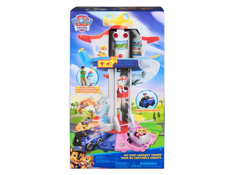 Paw Patrol My Size Lookout Tower 81 cm | Utomhusleksaker - Spela i trädgården - Play Tält | GameStuff