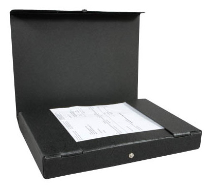 Elba 400001926, 380 ark, Svart, Kartong, A4, 240 mm, 45 mm | Arkivering - Arkiv box/mappar - Förvaringslåda för hängmappar | GameStuff