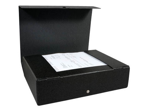 Elba 400000989, 780 ark, Svart, Kartong, A4, 240 mm, 85 mm | Arkivering - Arkiv box/mappar - Förvaringslåda för hängmappar | GameStuff