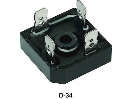 Vishay VS-26MB10A Siltatasasuuntaaja D-34 100 V 25 A Yksivaiheinen