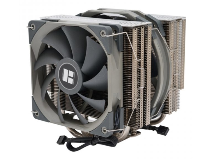 Thermalright Frost Spirit 140, Luftkøler, 12 Cm, 1500 Rpm, Sort, Sølv