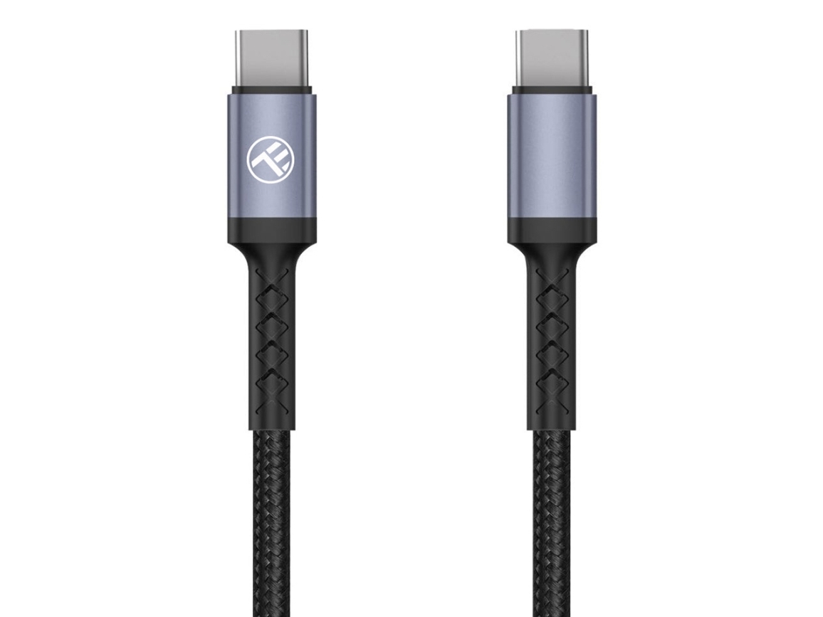 Tellurium Type-C Til Type-C-Kabel 3A 60W 1M Juodas